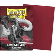 Dragon Shield Matte Sleeves Blood Red Non-Glare Obaly 100 ks