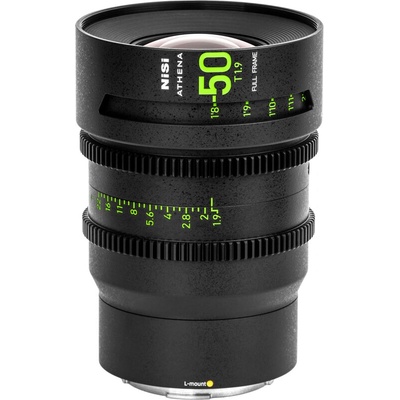 NiSi Cine Lens Athena Prime 50 mm T1.9 L-Mount