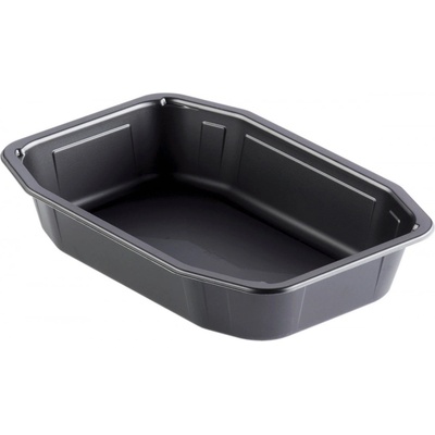 DUNI Tácka hmr pp čierna 1-dielna 215 × 148x40 mm
