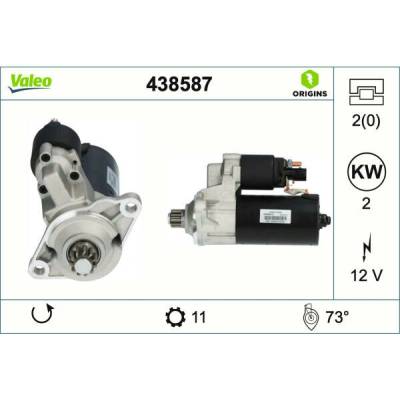 Startér VALEO 438587