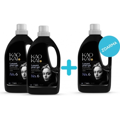 Kao Kai Prací gél z Marseillského mydla No.6 3 x 1,5 l