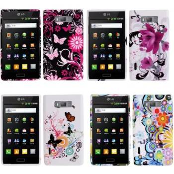 Image 1 of LG Optimus L7 P700 Flora Силиконов Калъф + Скрийн Протектор