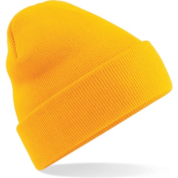 Beechfield Original Cuffed beanie B45 žlutá