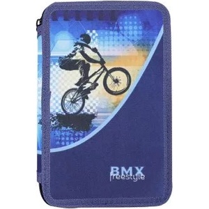 Herlitz Двуетажен пенал с мотив bmx - празен