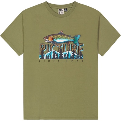 Picture Мъжка тениска Picture Saywhat Tee T-shirt - Aloe - размер XXL (216-7782-0115)