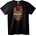 NOONEBRAND Тениска Маска на Iron Man - L, Black