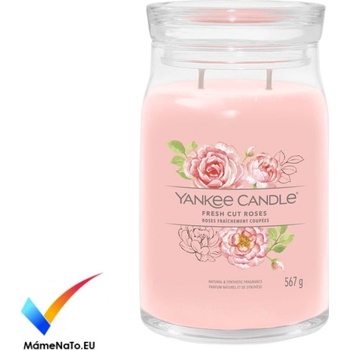 Yankee Candle Signature Fresh Cut Roses 567g