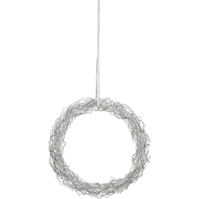 Markslöjd Vánoční osvětlení 703442 LED Vánoční dekorace JULLE 30xLED 0,03W 4,5V stříbrná 114005