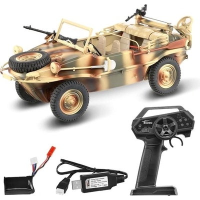 Torro GmbH RC obojživelník VW Schwimmwagen TYP 166 4WD RTR 1:16