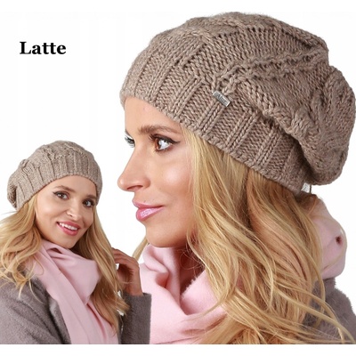 Fashionweek dámská čepice beanie šmoulinka ZIZI-A4 latte