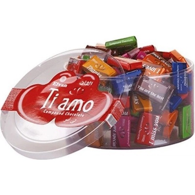 Elvan tiamo napolitan čokoládky dóza 450 g