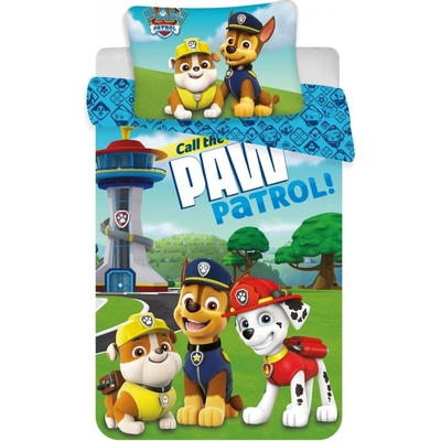 Jerry Fabrics obliečky Paw Patrol 121 100 x 135 cm 40 x 60 cm