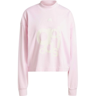 Adidas Блуза French Terry Print Loose Sweatshirt