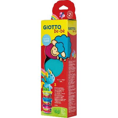 GIOTTO Be-Bé Пластилин за деца Смес 3 x 100 g (F479700)