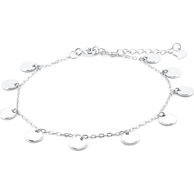 Rafity stříbrný náramek se stříbrnými přívěsky B0045-13