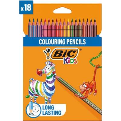 Bic Evolution Stripes farbičky 499126 18 farieb
