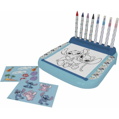 Lilo a Stitch stojan s omalovánkami a barvami
