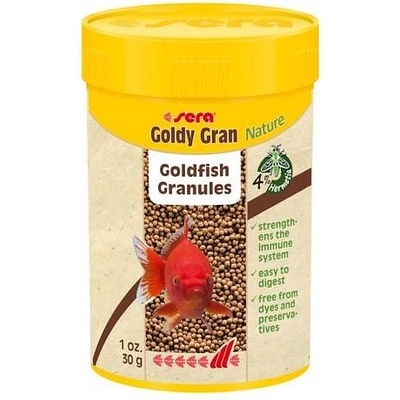 Sera Goldy Gran Nature - гранулирана храна за по-големи златни рибки - 100 мл