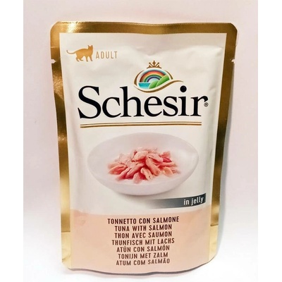 Schesir Cat Adult Tuňák a Losos 85 g