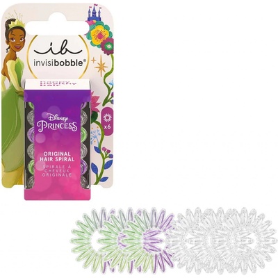 Invisibobble KIDS ORIGINAL Disney Tiana - Gumička do vlasů 6 ks