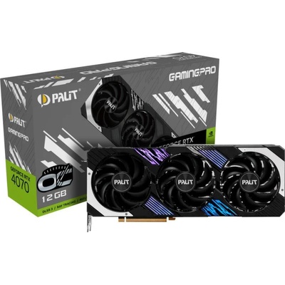Palit GeForce RTX 4070 GamingPro 12G GDDR6X OC (NED4070H19K9-1043A)