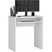 Ak furniture Psací stůl Star volně stojící bílý