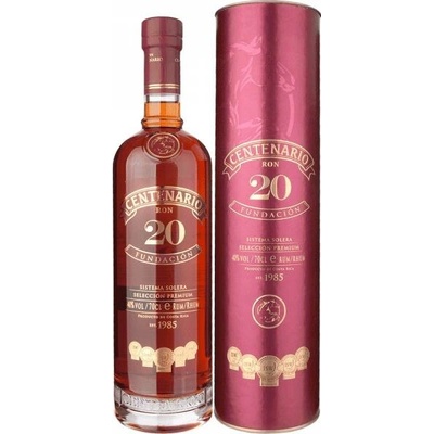 Centenario 20y 40% 0,7 l (holá láhev)