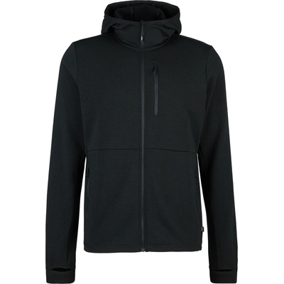 Stoic Мъжко вълнено яке Stoic MerinoWaffleFleece320 NorrdalSt. Zip Hoody Zip-up hoodie - Black - размер XXL (005-6578-0115)