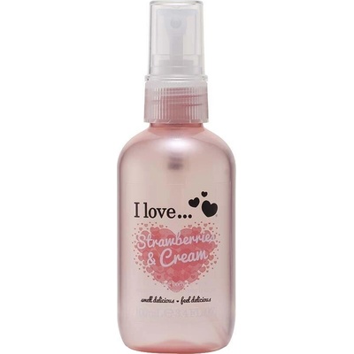 I love Strawberries & Cream Refreshing Body Spritzer 100 ml