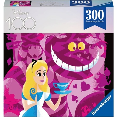 RAVENSBURGER Disney 100 let: Alenka v říši divů 300 dílků