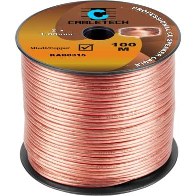 Cabletech 1 m m² růžový 100 m