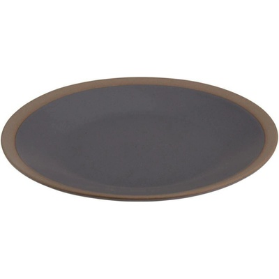 Siaki Collection Kameninový dezertní talíř Clay 18 cm hnědý