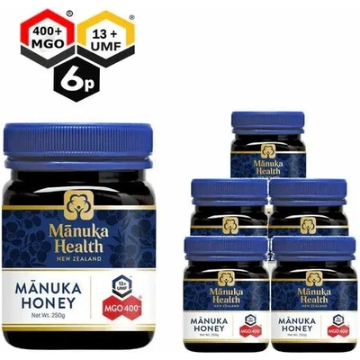 Manuka Health MGO 400+ med 6 x 250 g 1,5 kg