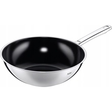 Ocelová pánev Wok Silit Wuhan 28 cm s keramickým povrchem, vhodná na indukci, hluboká pánev