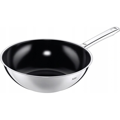 Ocelová pánev Wok Silit Wuhan 28 cm s keramickým povrchem, vhodná na indukci, hluboká pánev
