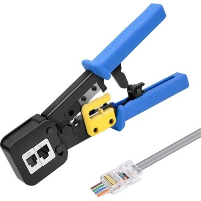 W-Star WSEZ376Z - Krimpovací kleště RJ45 EZ, Cat5, RJ45, RJ45EZ, RJ12, RJ11 – Hledejceny.cz