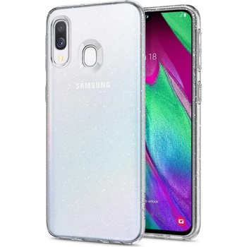 Samsung Силиконов блестящ гръб Lily Crystal Glitter за Samsung A305 Galaxy A30, Прозрачен (6078)