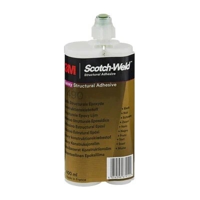 DP490 SCOTCH-WELD 3M čierne tixotropné dvojzložkové epoxidové lepidlo, 400 ml