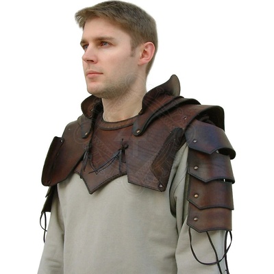 Kouba Kožený nákrčník s ramenami