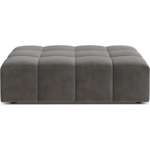 Cosmopolitan Design Сива кадифена табуретка Chicago - Cosmopolitan Design (COS_POUF_51_F1_CHICAGO5)