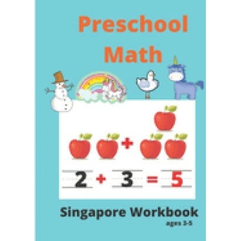 Image 1 of Singapore Math Preschool Workbook Ages 3-5: Math Activity Book For Kids (Tracing Numbers, Counting Numbers, Addition, Subtraction, Mental Math, Shapes