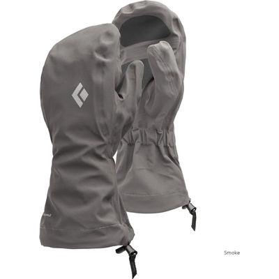 Black Diamond Waterproof overmitt šedá – Zboží Dáma