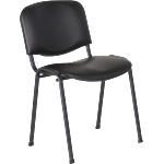 Bittel Посетителски стол Carmen 1131 LUX - черен (3520808) - tierradesign