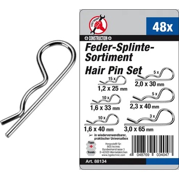 Image 1 of BGS technic Комплект пружинни шплентове, 48бр. ; bgs technic, 88134