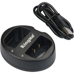 KingMa Зарядно за батерия DMW-BLF19 за за Panasonic Lumix DMC-GH3, DMC-GH4, DC-GH5, DC-GH5S, DC-G9 Зарядно за батерии