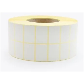 Image 1 of 30х20 мм 2 етикета на ред самозалепващи етикети бели