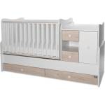 Lorelli ЛЕГЛО MiniMAX 190/72 ЦВЯТ БЯЛО/СВЕТЪЛ ДЪБ NEW (10150500045A) - tary