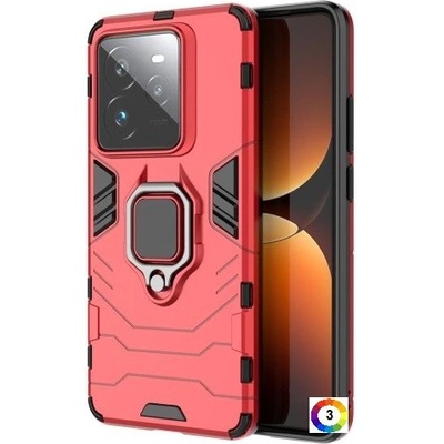 realme GT 7 Pro 5G Удароустойчив Finger Ring Калъф и Протектор