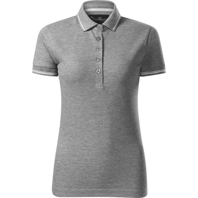 Polokošile dámská Perfection plain tmavě šedý melír