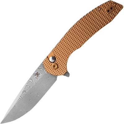 Kansept Accipiter Damascus Bronze Anodized Aluminum T1007F4